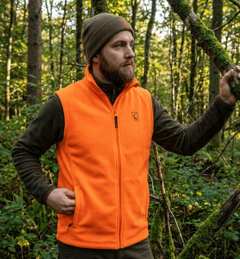 Жилет DeerHunter Atlas Light Fleece (663 Orange) Фото 3